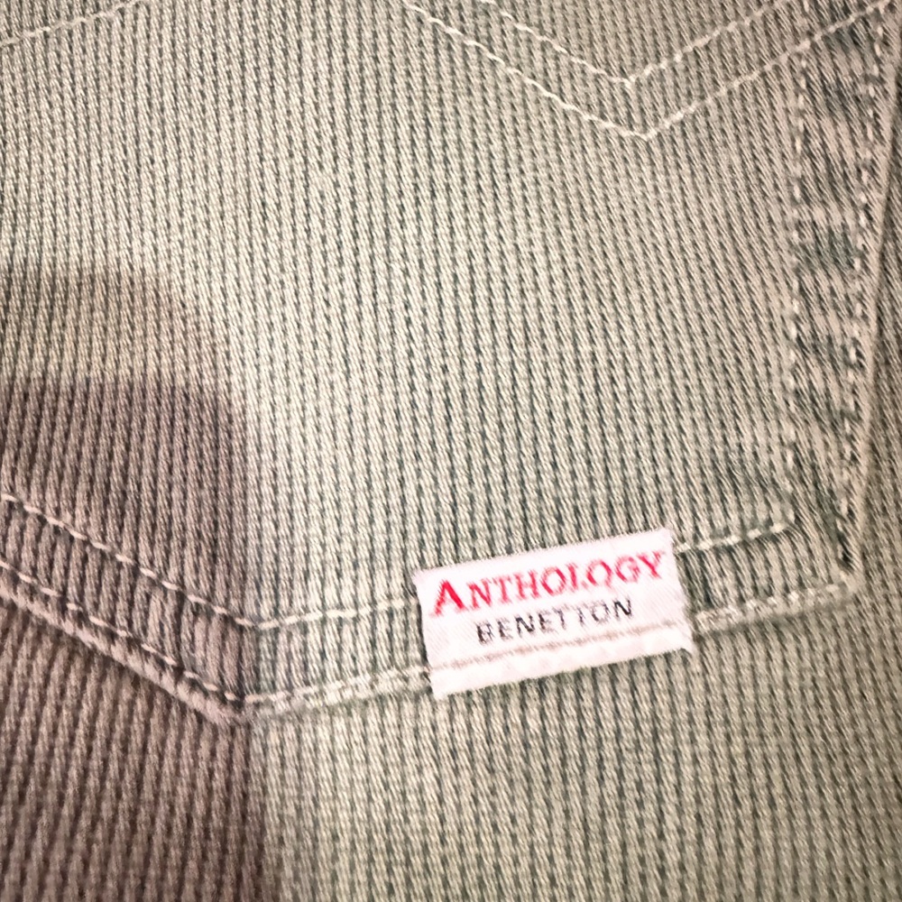 Anthology Benetton Green Denim Jeans